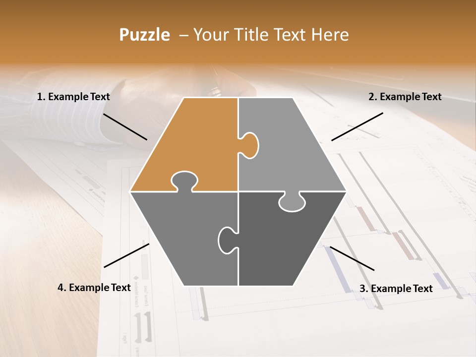 Laptop Scheme Organization PowerPoint Template