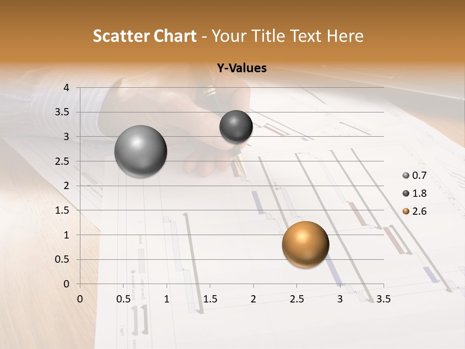 Laptop Scheme Organization PowerPoint Template