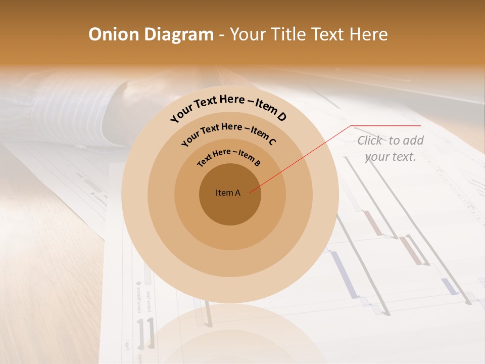 Laptop Scheme Organization PowerPoint Template