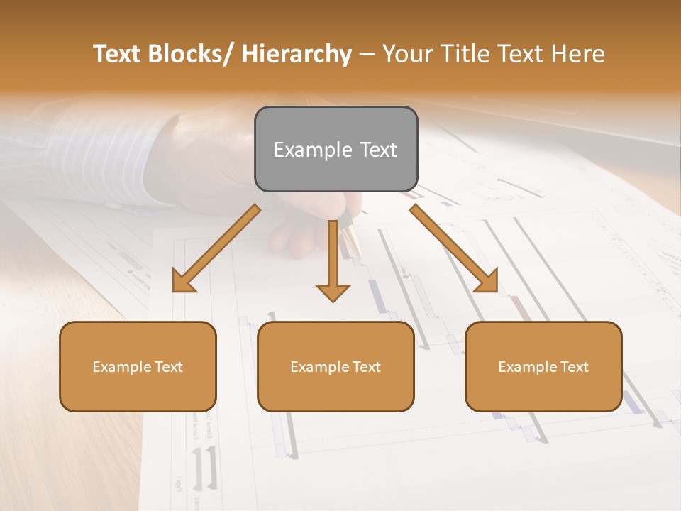 Laptop Scheme Organization PowerPoint Template