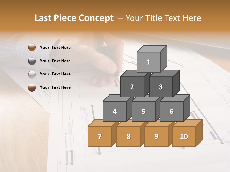 Laptop Scheme Organization PowerPoint Template