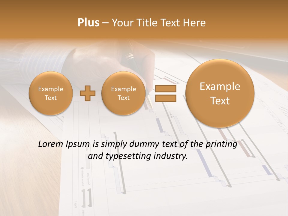 Laptop Scheme Organization PowerPoint Template