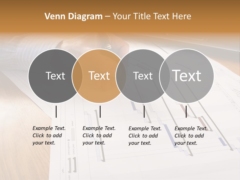 Laptop Scheme Organization PowerPoint Template
