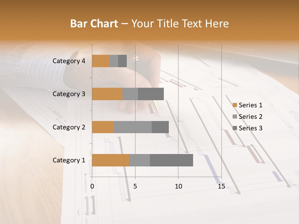 Laptop Scheme Organization PowerPoint Template