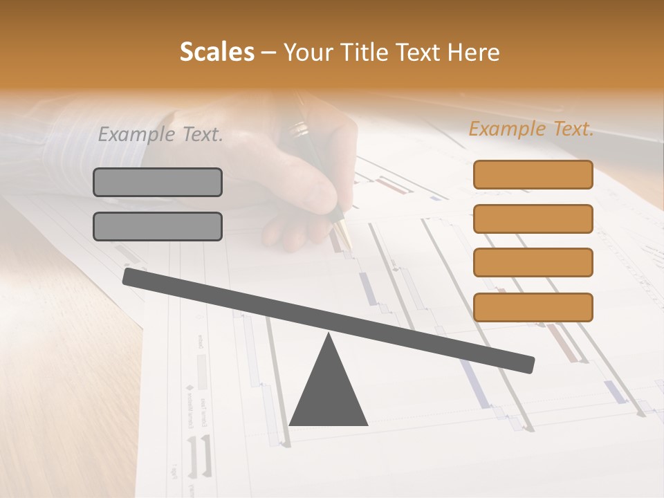 Laptop Scheme Organization PowerPoint Template