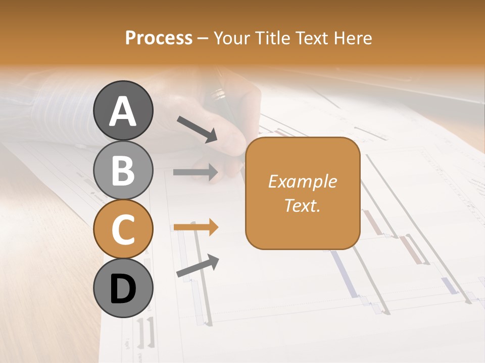 Laptop Scheme Organization PowerPoint Template