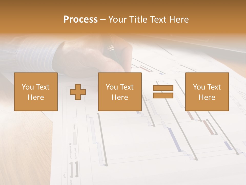 Laptop Scheme Organization PowerPoint Template