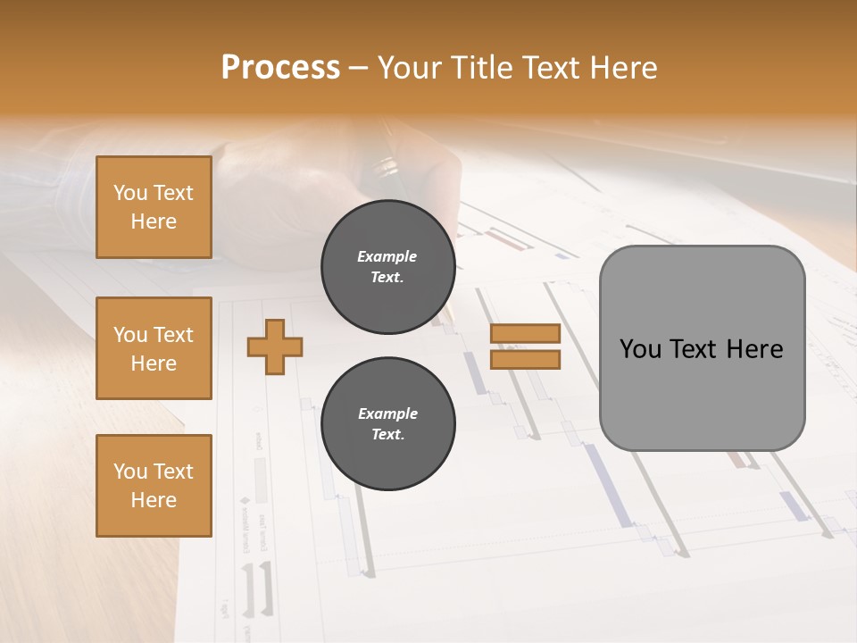 Laptop Scheme Organization PowerPoint Template