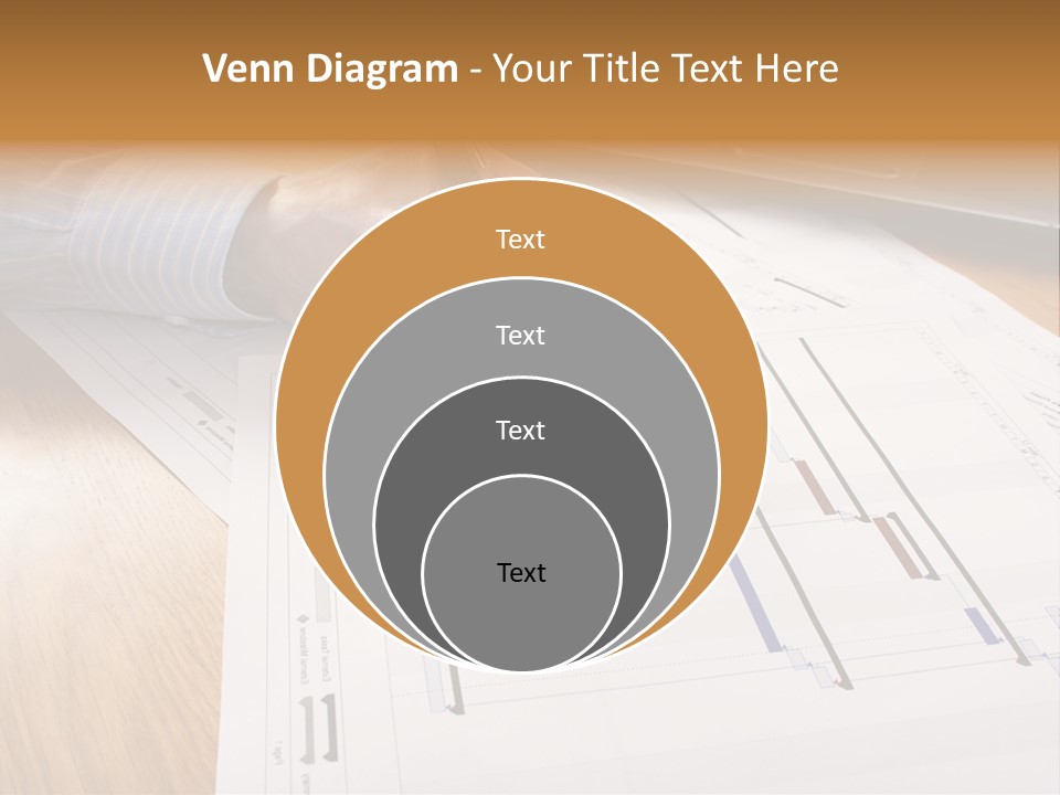 Laptop Scheme Organization PowerPoint Template