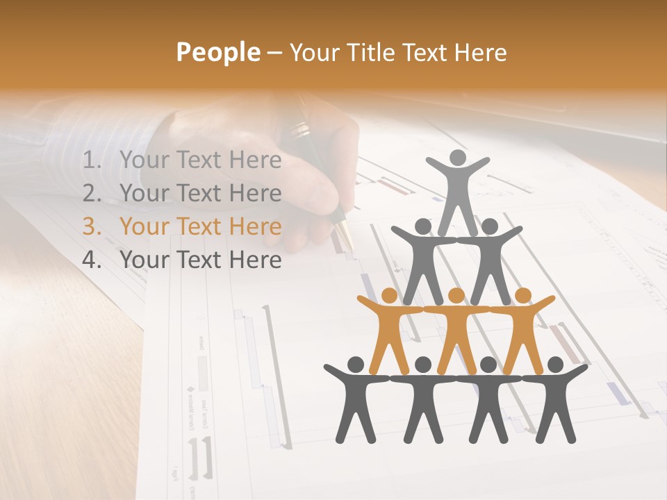 Laptop Scheme Organization PowerPoint Template
