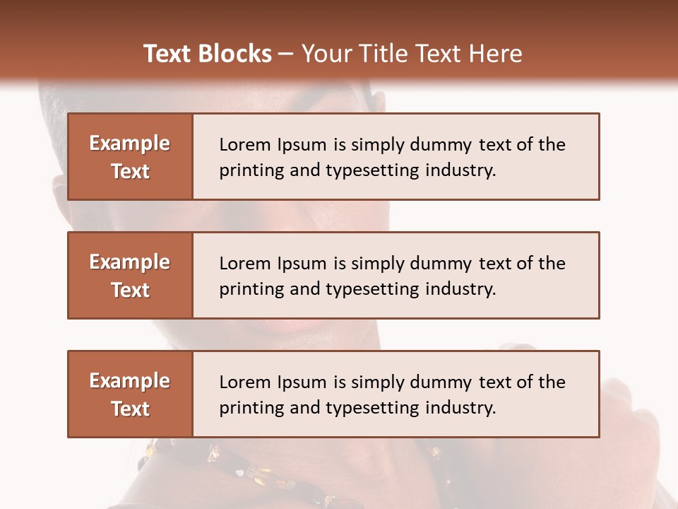 Fashion White Girl PowerPoint Template