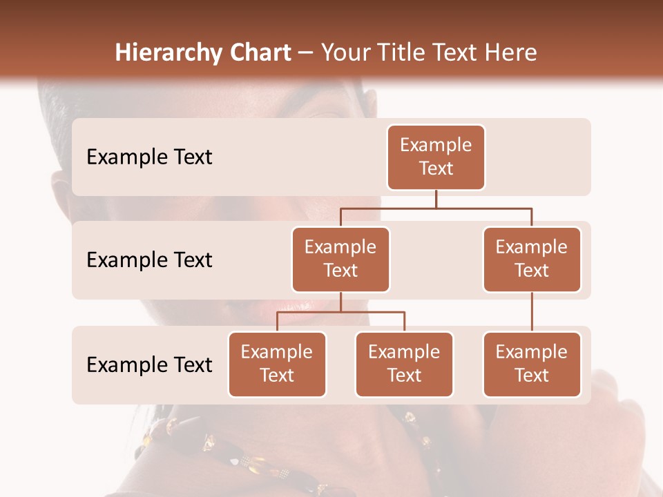 Fashion White Girl PowerPoint Template