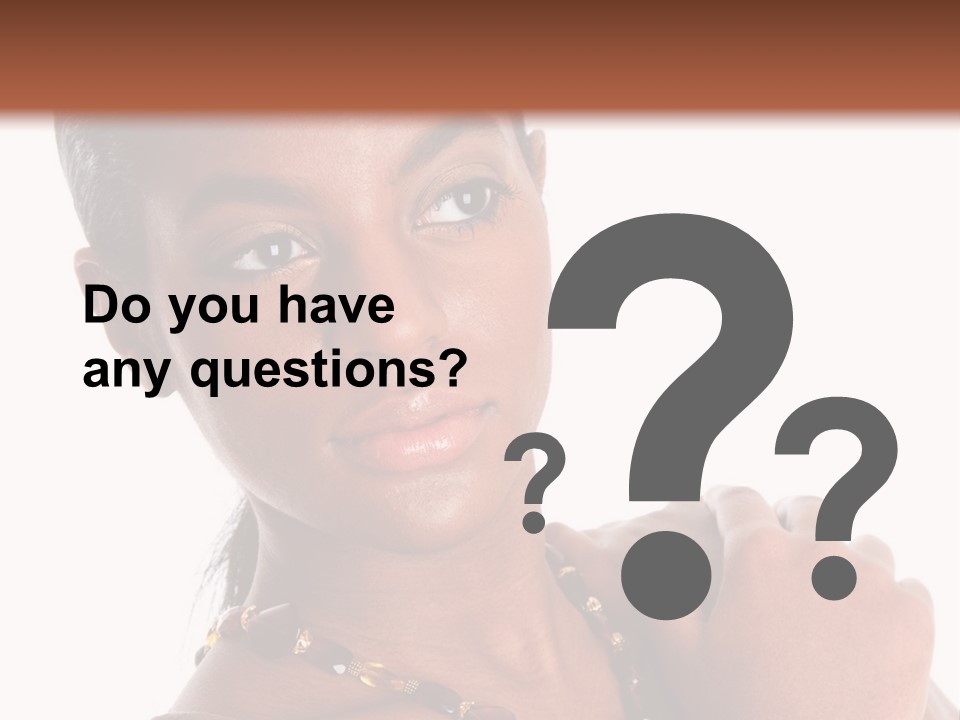 Fashion White Girl PowerPoint Template