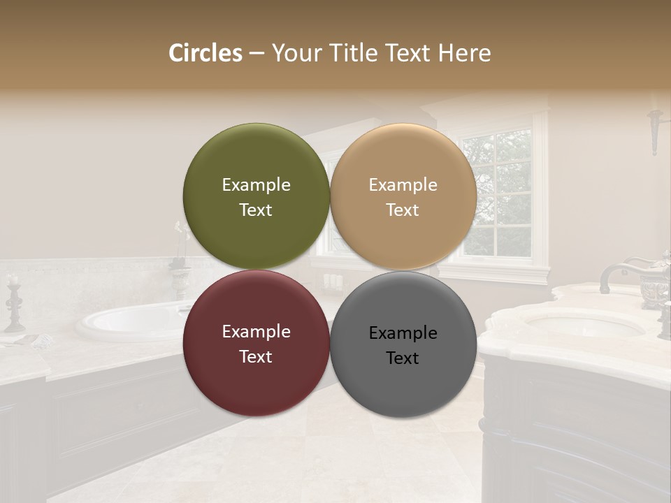 Lighting Bath Floor PowerPoint Template