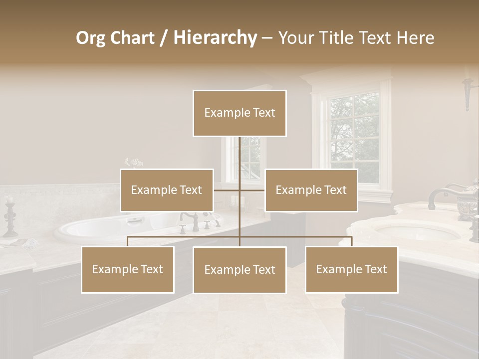Lighting Bath Floor PowerPoint Template