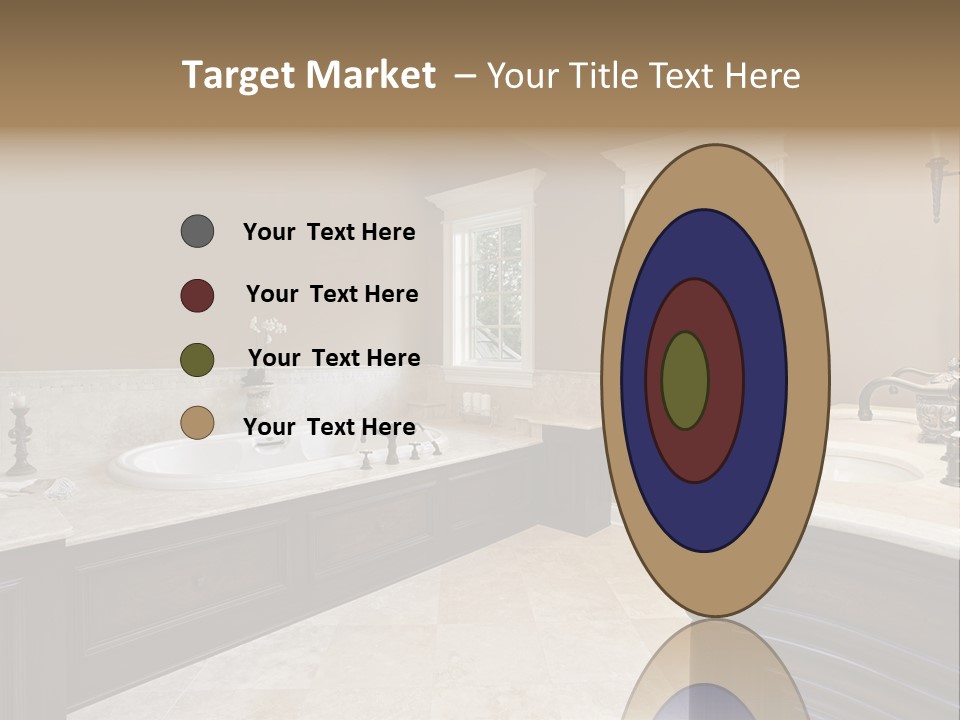 Lighting Bath Floor PowerPoint Template