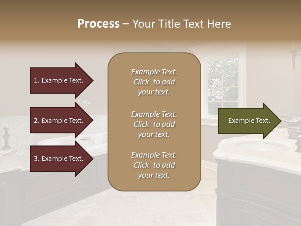 Lighting Bath Floor PowerPoint Template