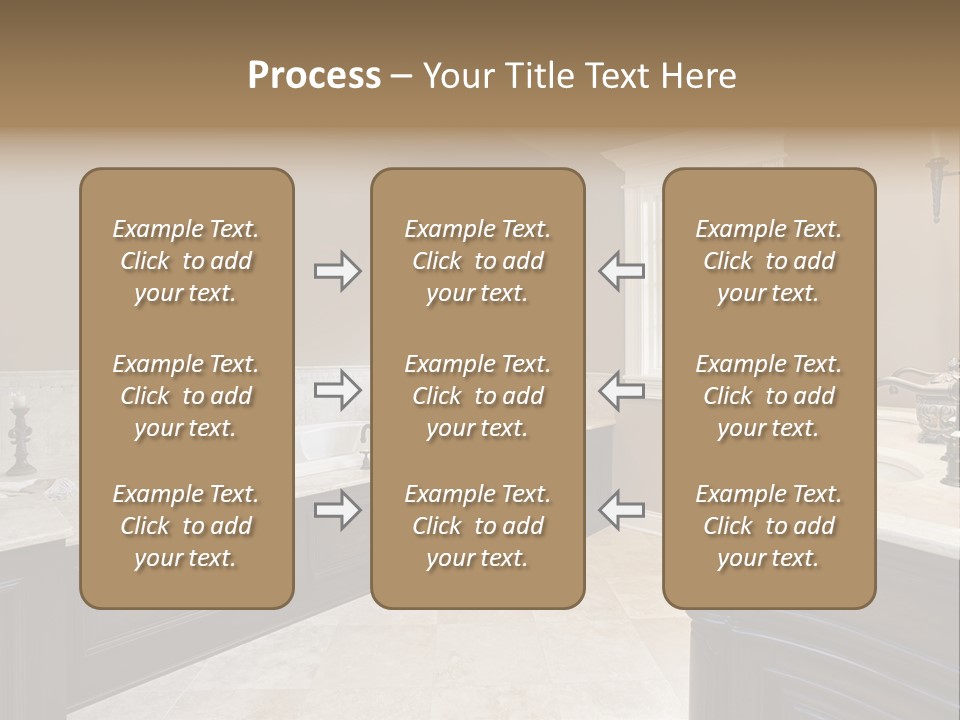 Lighting Bath Floor PowerPoint Template