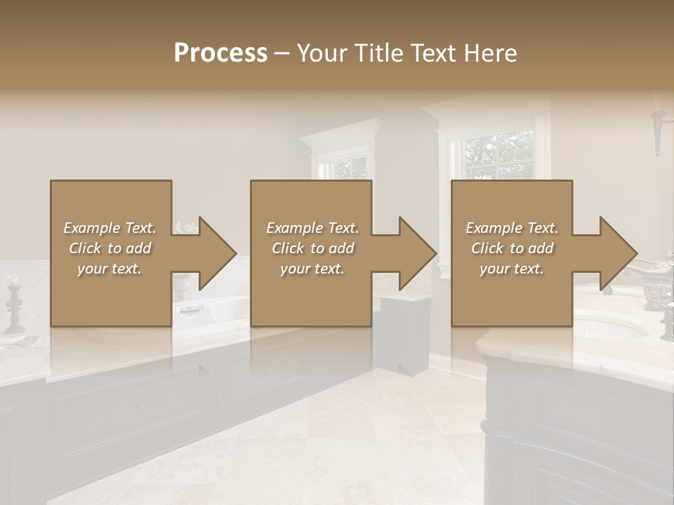 Lighting Bath Floor PowerPoint Template