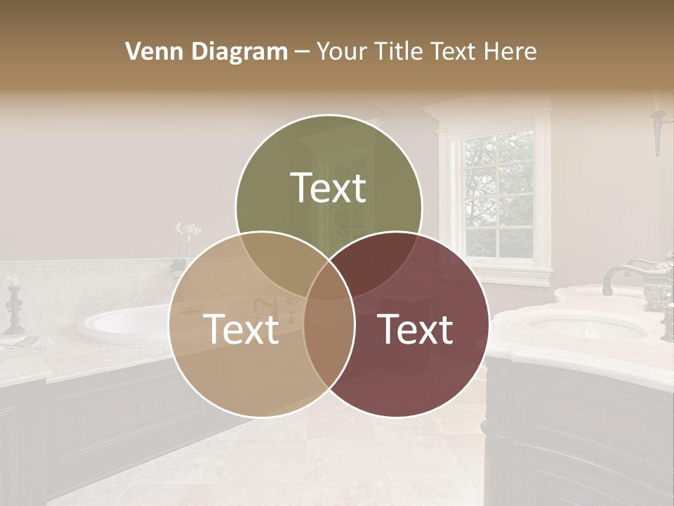 Lighting Bath Floor PowerPoint Template