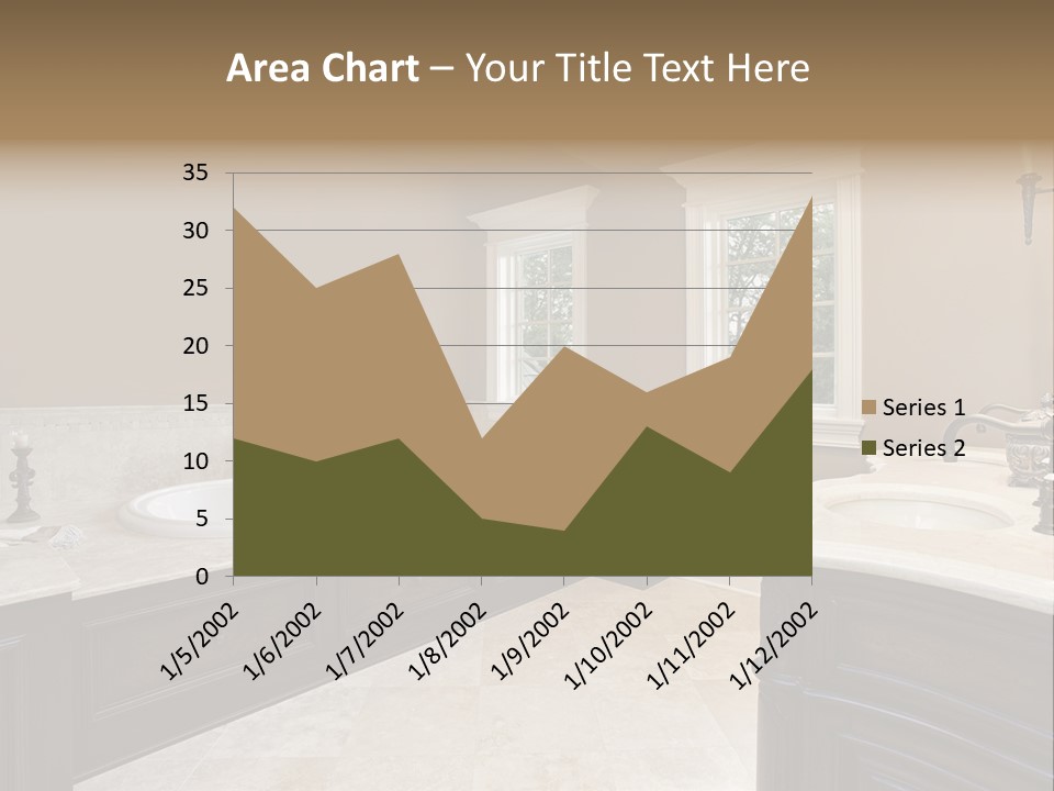 Lighting Bath Floor PowerPoint Template