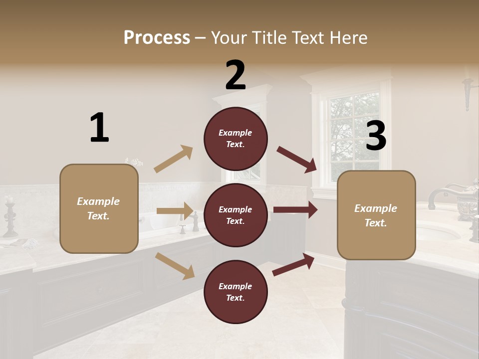Lighting Bath Floor PowerPoint Template