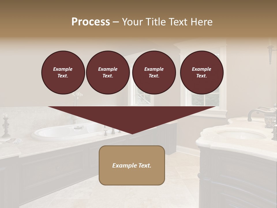 Lighting Bath Floor PowerPoint Template