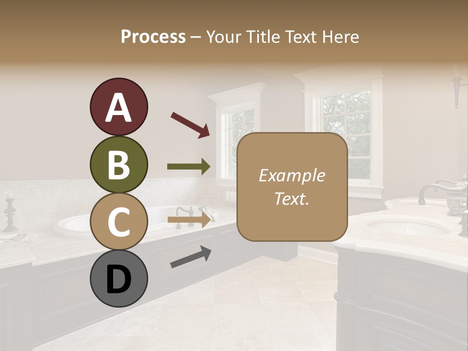Lighting Bath Floor PowerPoint Template