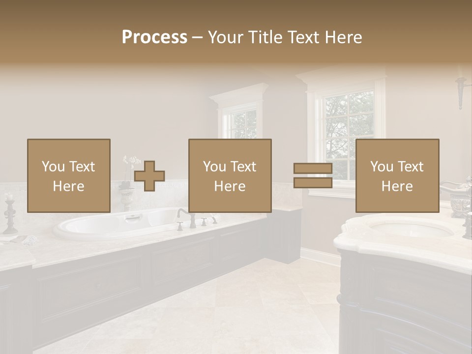 Lighting Bath Floor PowerPoint Template
