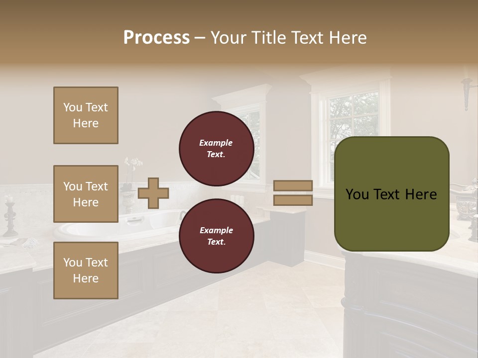 Lighting Bath Floor PowerPoint Template
