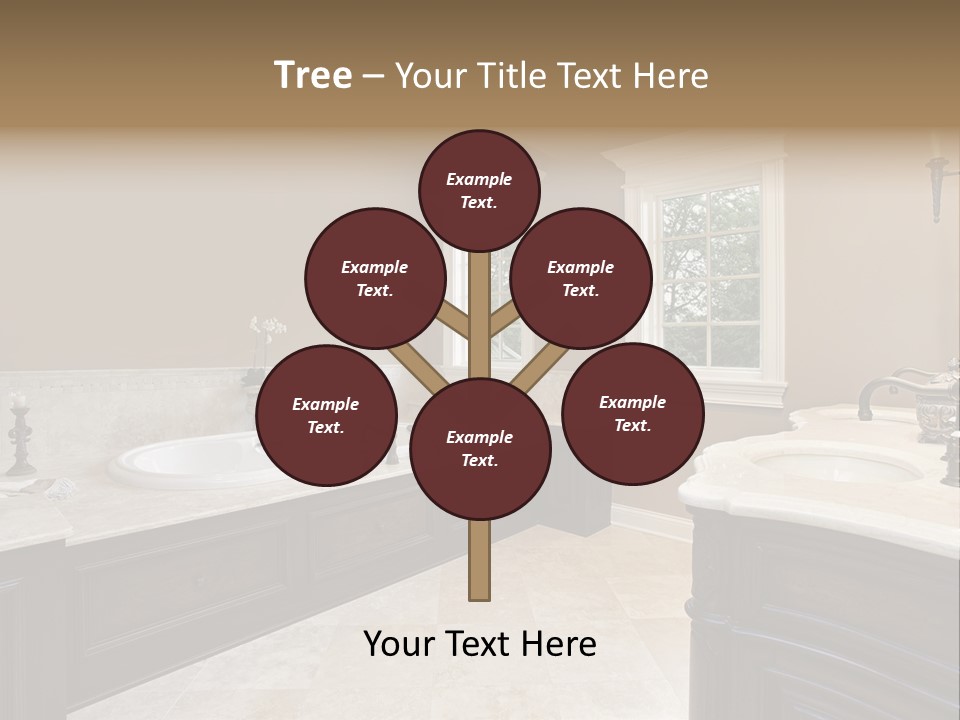 Lighting Bath Floor PowerPoint Template