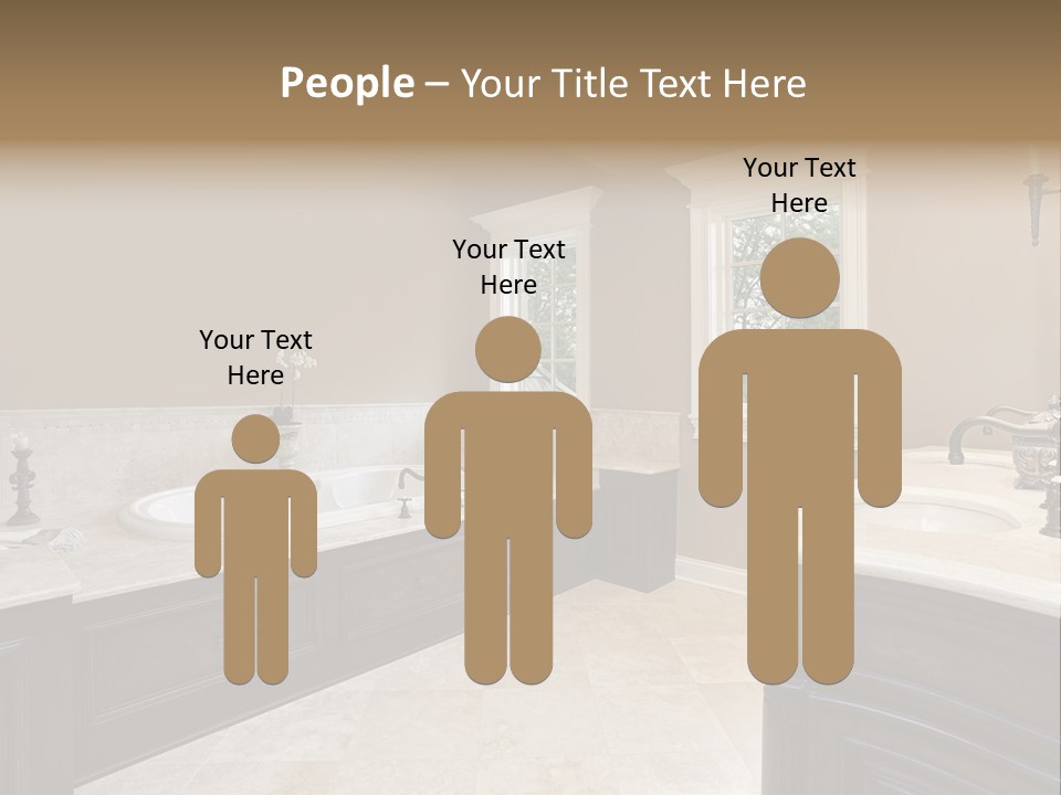 Lighting Bath Floor PowerPoint Template