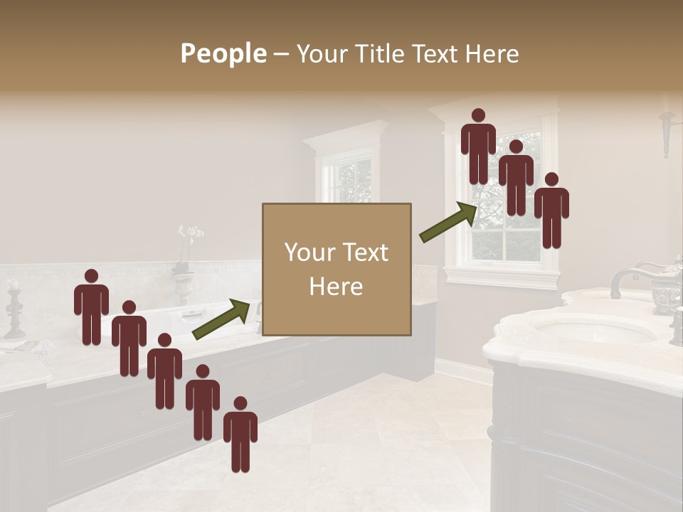 Lighting Bath Floor PowerPoint Template