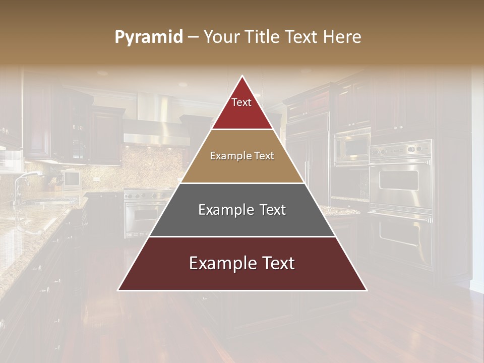Furniture Counter Dining PowerPoint Template