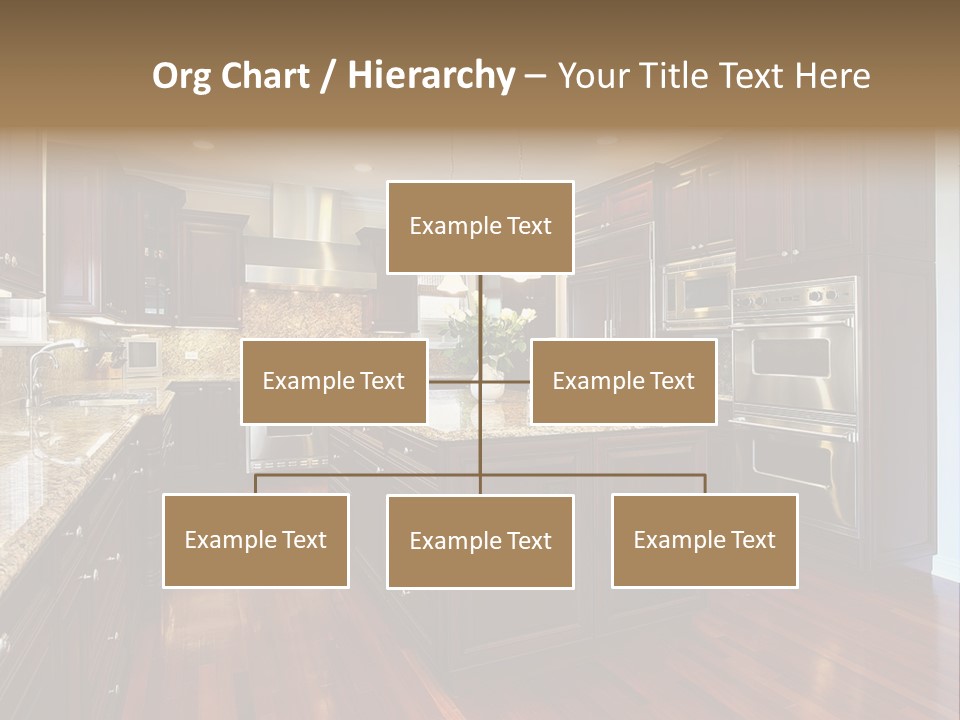 Furniture Counter Dining PowerPoint Template