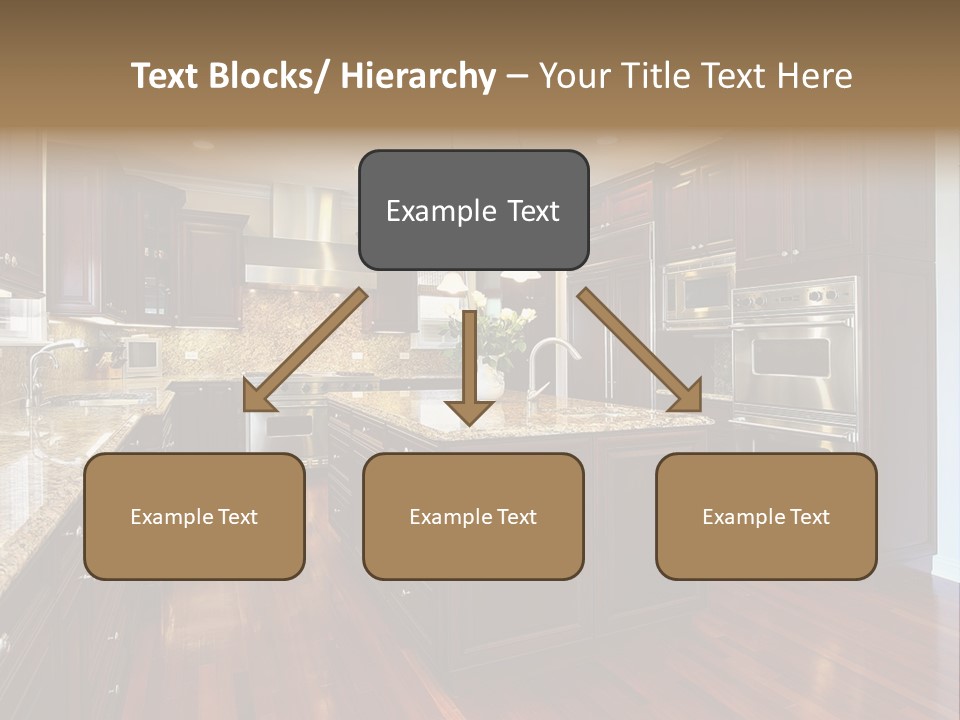 Furniture Counter Dining PowerPoint Template