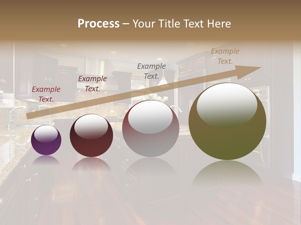 Furniture Counter Dining PowerPoint Template