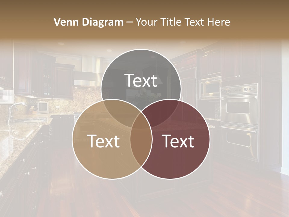 Furniture Counter Dining PowerPoint Template