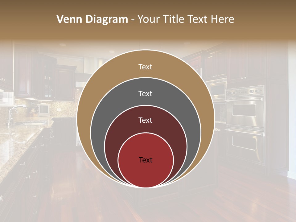 Furniture Counter Dining PowerPoint Template