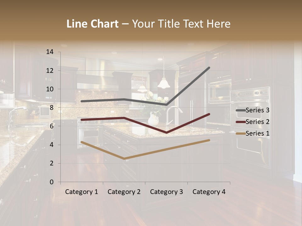 Furniture Counter Dining PowerPoint Template