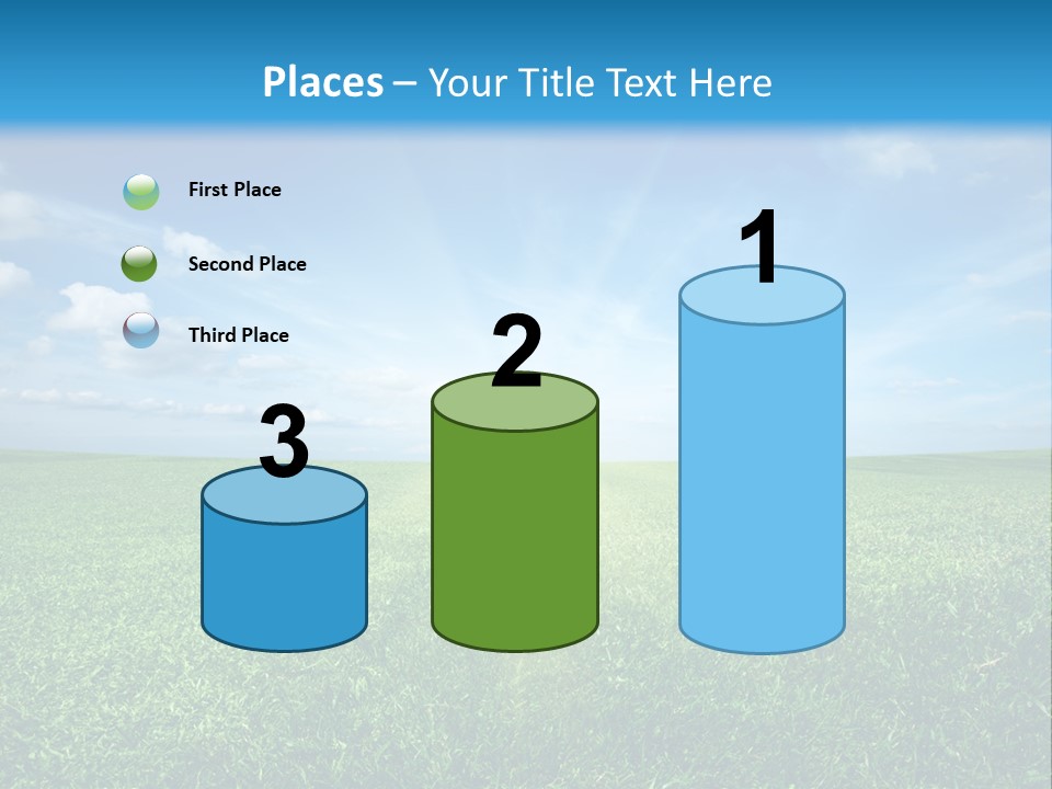 Outdoor Sky Land PowerPoint Template