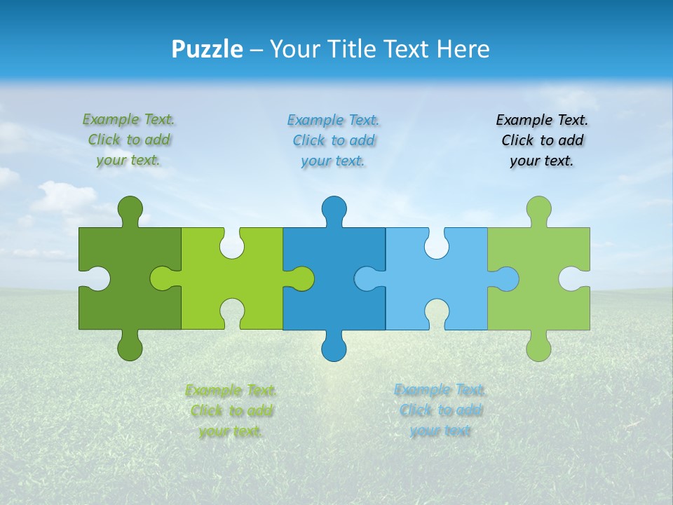 Outdoor Sky Land PowerPoint Template