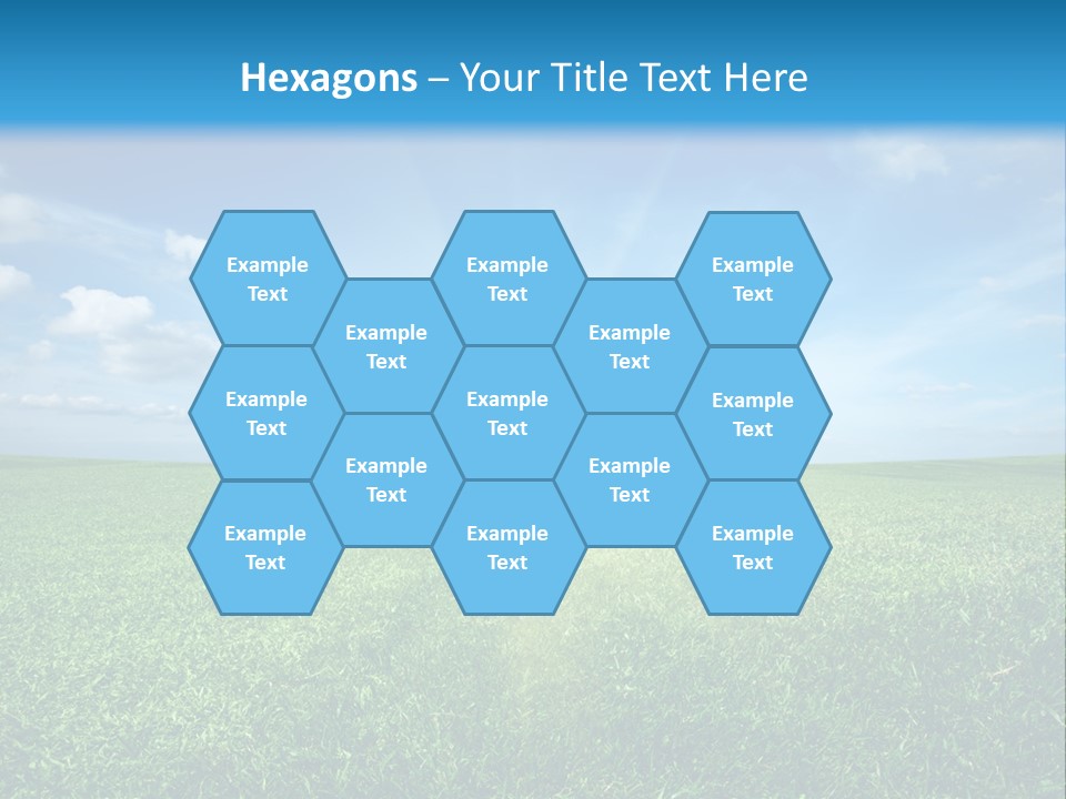 Outdoor Sky Land PowerPoint Template