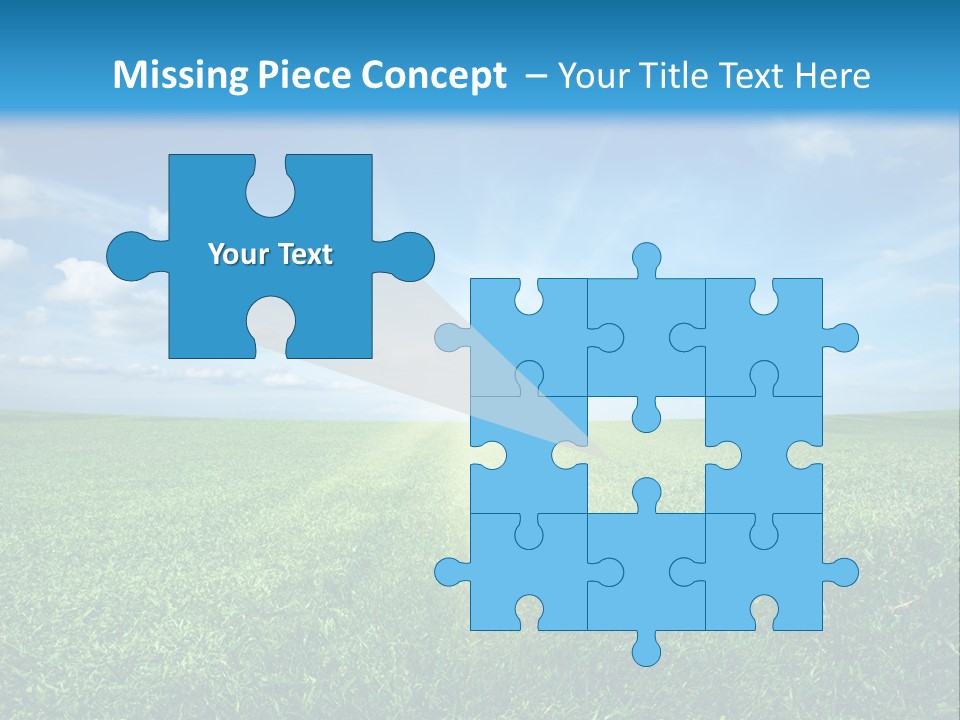 Outdoor Sky Land PowerPoint Template