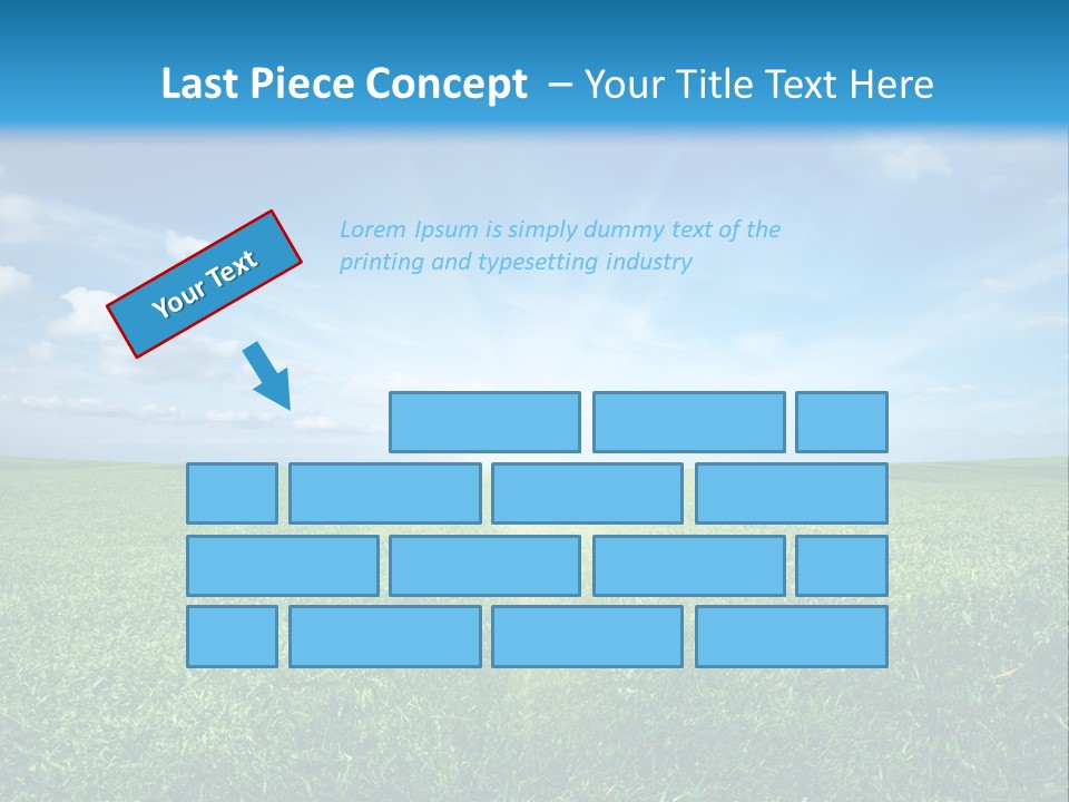 Outdoor Sky Land PowerPoint Template
