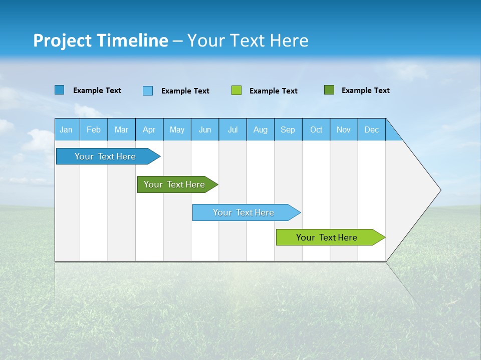 Outdoor Sky Land PowerPoint Template