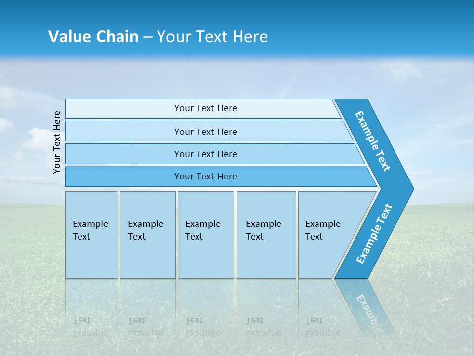 Outdoor Sky Land PowerPoint Template
