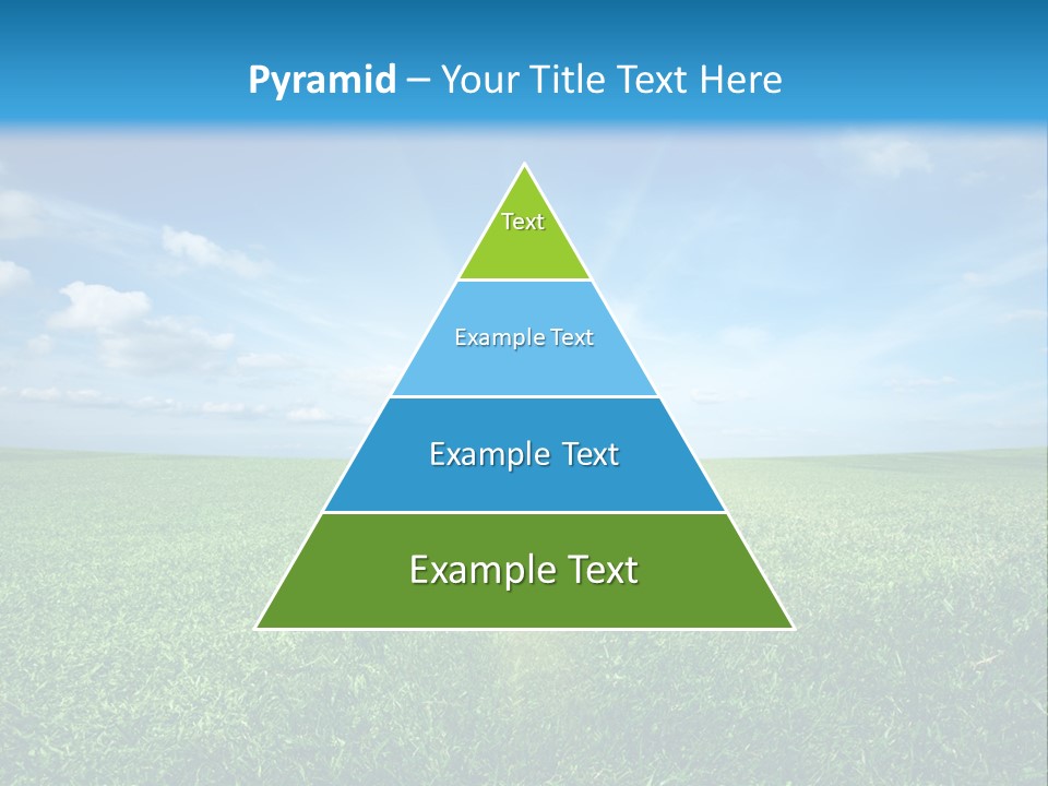 Outdoor Sky Land PowerPoint Template