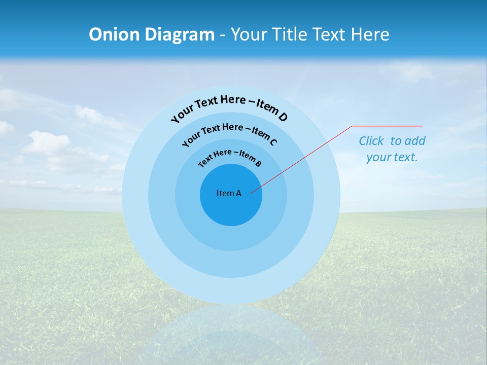 Outdoor Sky Land PowerPoint Template