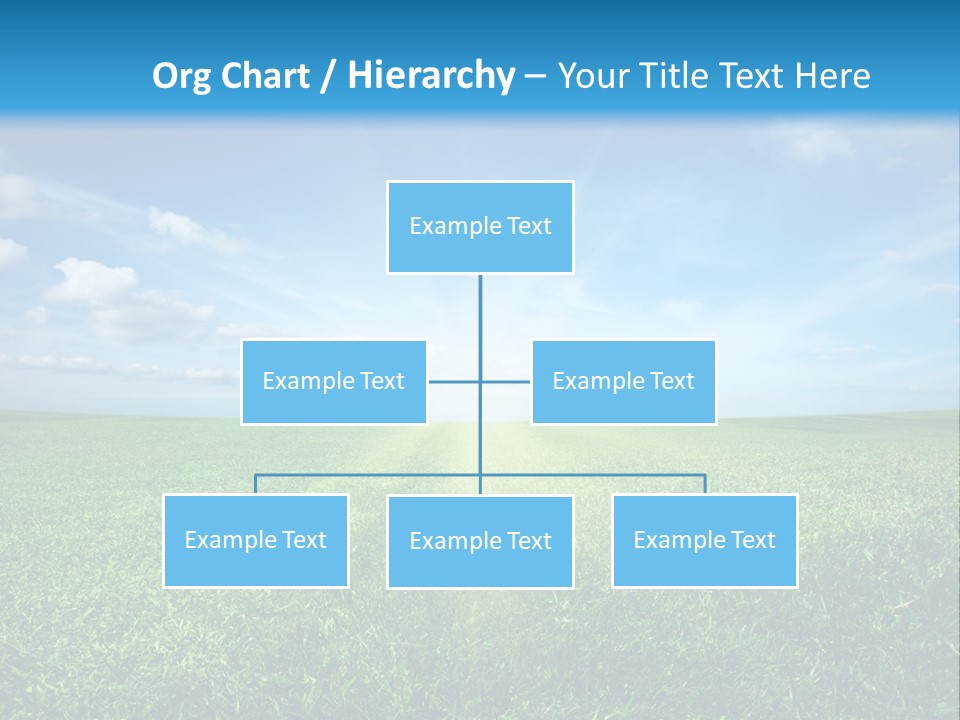 Outdoor Sky Land PowerPoint Template